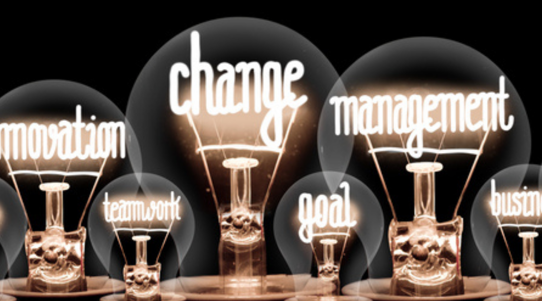 You either create change or change happens to you.